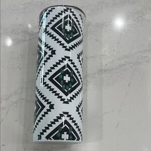 Geometric Patterned Tumbler